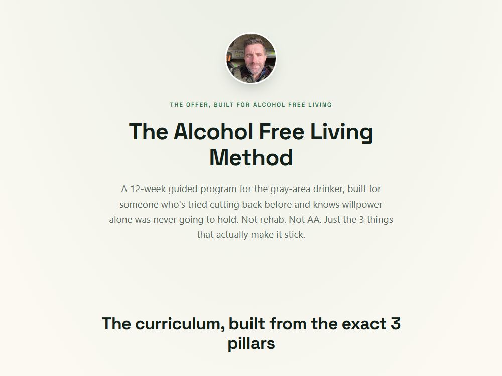 The Alcohol Free Living Method preview