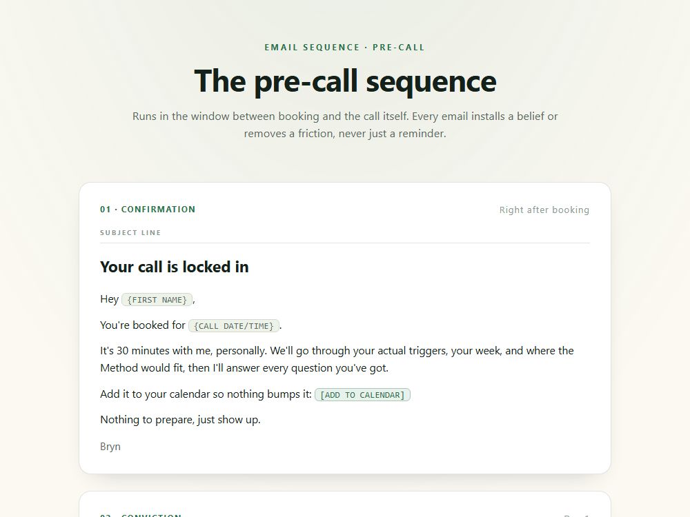 Pre-call preview